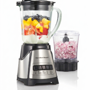 HAMILTON BEACH LICUADORA PICATODO CROMADA 2VEL 750W 4TZ 58149