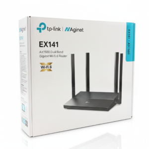 TP-LINK ROUTER DUAL BAND AX1500 WIFI 6 GIGABIT ISP EX141