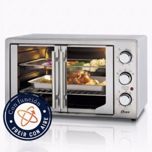 OSTER HORNO CON FREIDORA DE AIRE CON ROSTISADOR 42 LTS ANTIADHERENTE TSSTTV42FDMAFNS-013