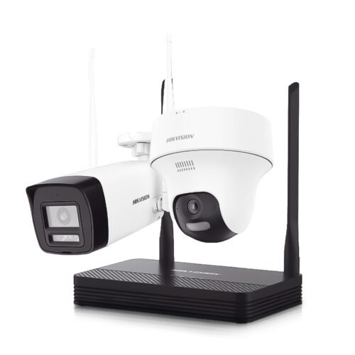 HIKVISION KIT NVS WIFI H.265 2MP + MINI PTZ NKS422W02H