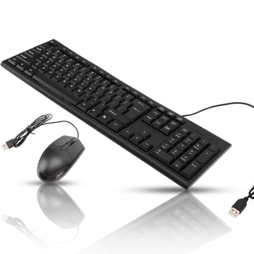 COMBO DE TECLADO Y MOUSE USB CMK-858
