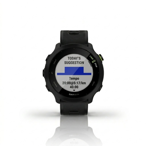 GARMIN GPS SMART WATCH AMOLED FORERUNNER 55 BLACK
