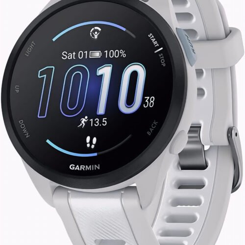 GARMIN GPS SMART WATCH AMOLED FORERUNNER 55 WHITE