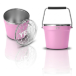 YETI CUBETA PARA BEBIDAS ROSADA