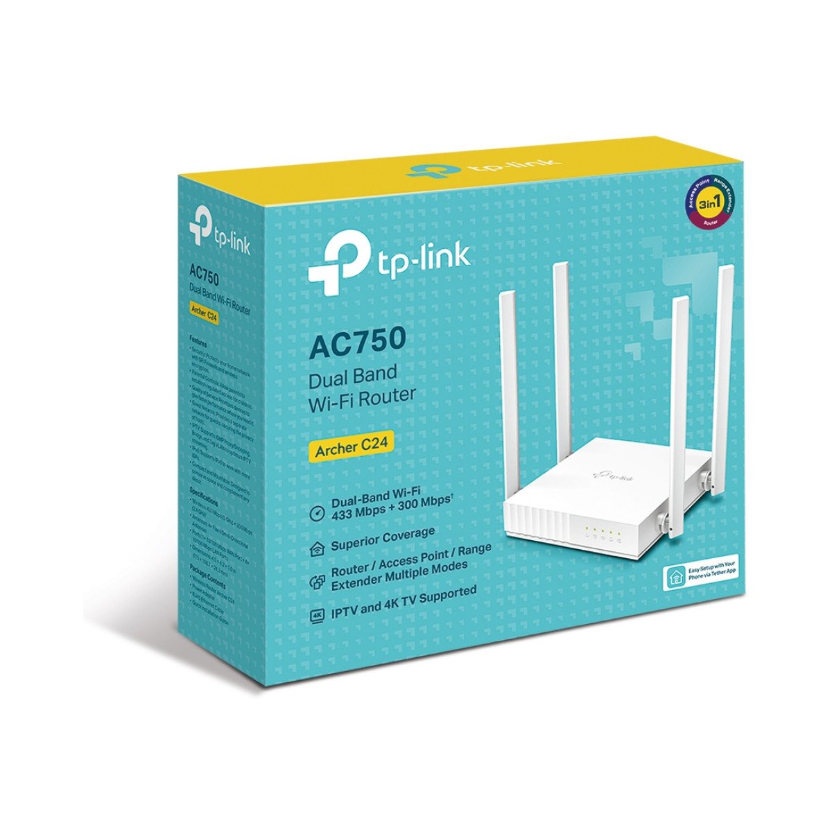 TP-LINK ROUTER DUAL BAND C24 TP-LINK ROUTER DUAL BAND C24