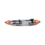 AKTIVETY KAYAK INFLABLE PARA 2 PERSONAS TRANSPARENTE
