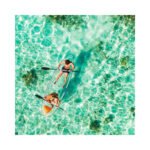 AKTIVETY KAYAK INFLABLE PARA 2 PERSONAS TRANSPARENTE