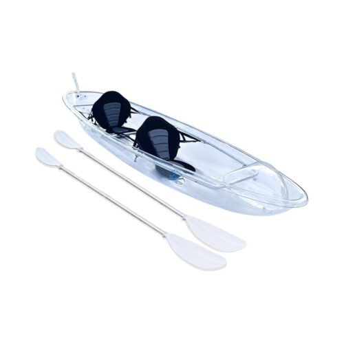 AKTIVETY KAYAK INFLABLE PARA 2 PERSONAS TRANSPARENTE