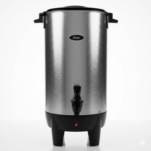 OSTER CAFETERA 35 TAZAS 2 VALVULAS  ACERO INOXIDABLE DC3390
