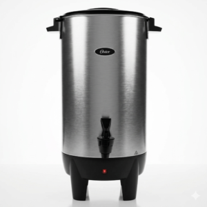 OSTER CAFETERA 45 TAZAS PRECOLADOR ACERO INOXIDABLE DC3392