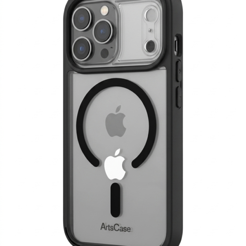 ARTSCASE FORRO 17 PRO MAX BORDE NEGRO