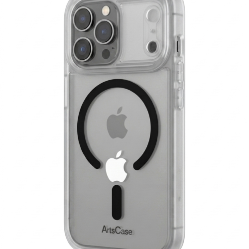 ARTSCASE FORRO 17 PRO MAX BORDE TRASNPARENTE