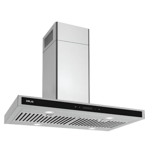 DRIJA CAMPANA EXTRACTOR DE GRASA 76CM QUADATRO ISLA 76