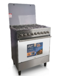 OSTER COCINA A GAS 6 HORNILLAS GRIS GSGI3060