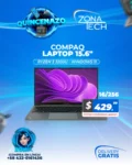 [QUINCENAZO] COMPAQ LAPTOP RYZEN 3 3200U 16GB 256GB SSD 15.6" QL15R3HE16256