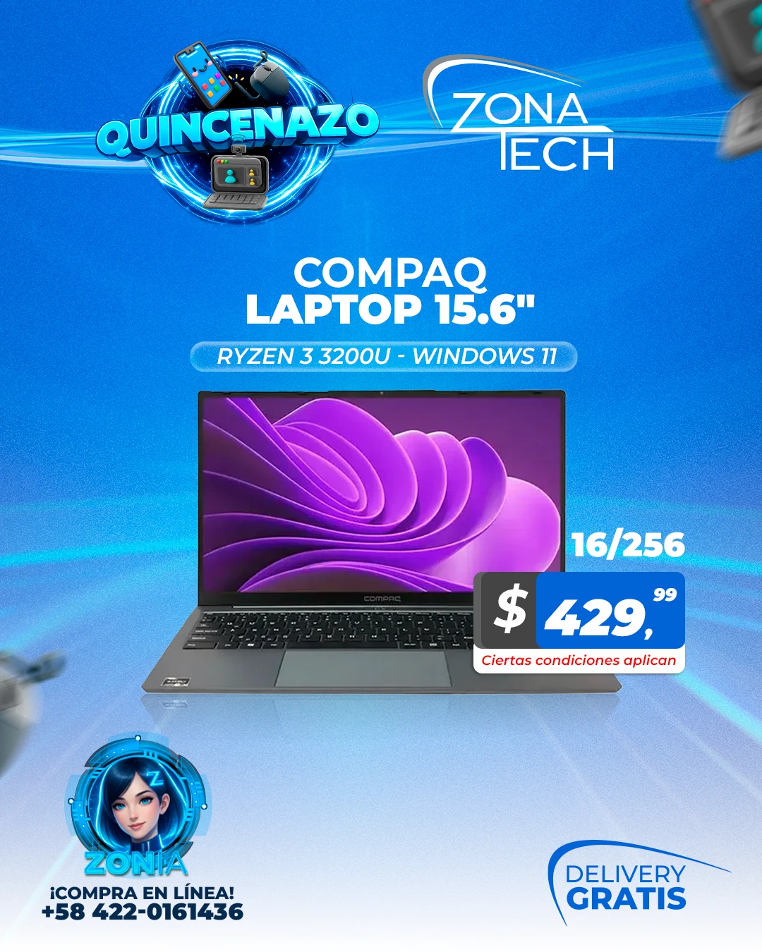 compaq lapo ryzen 3