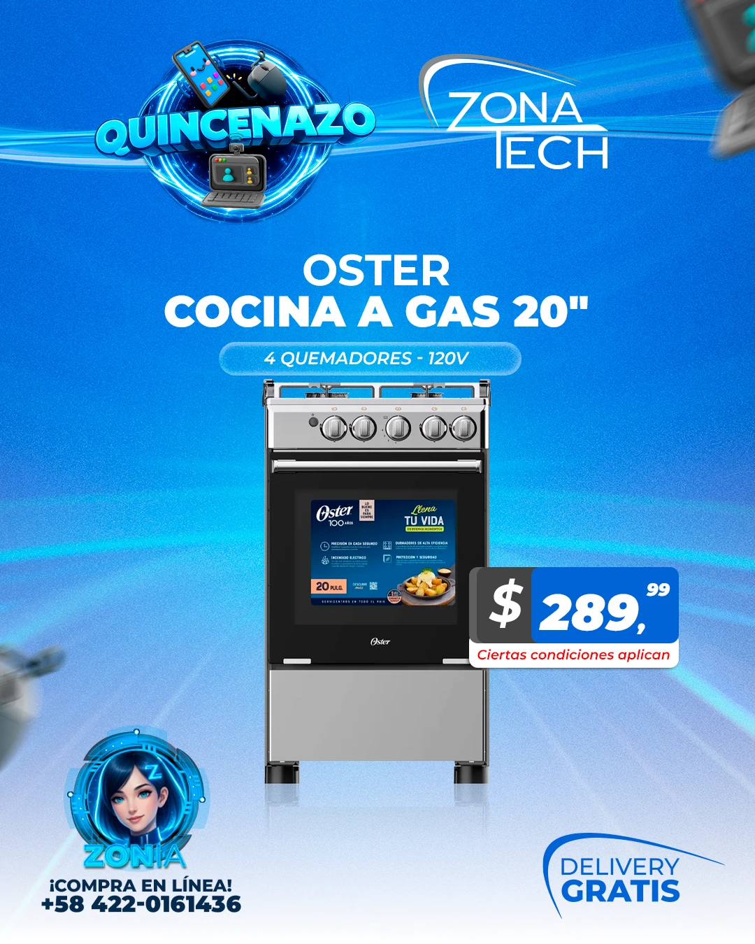 oster cocina 4h5