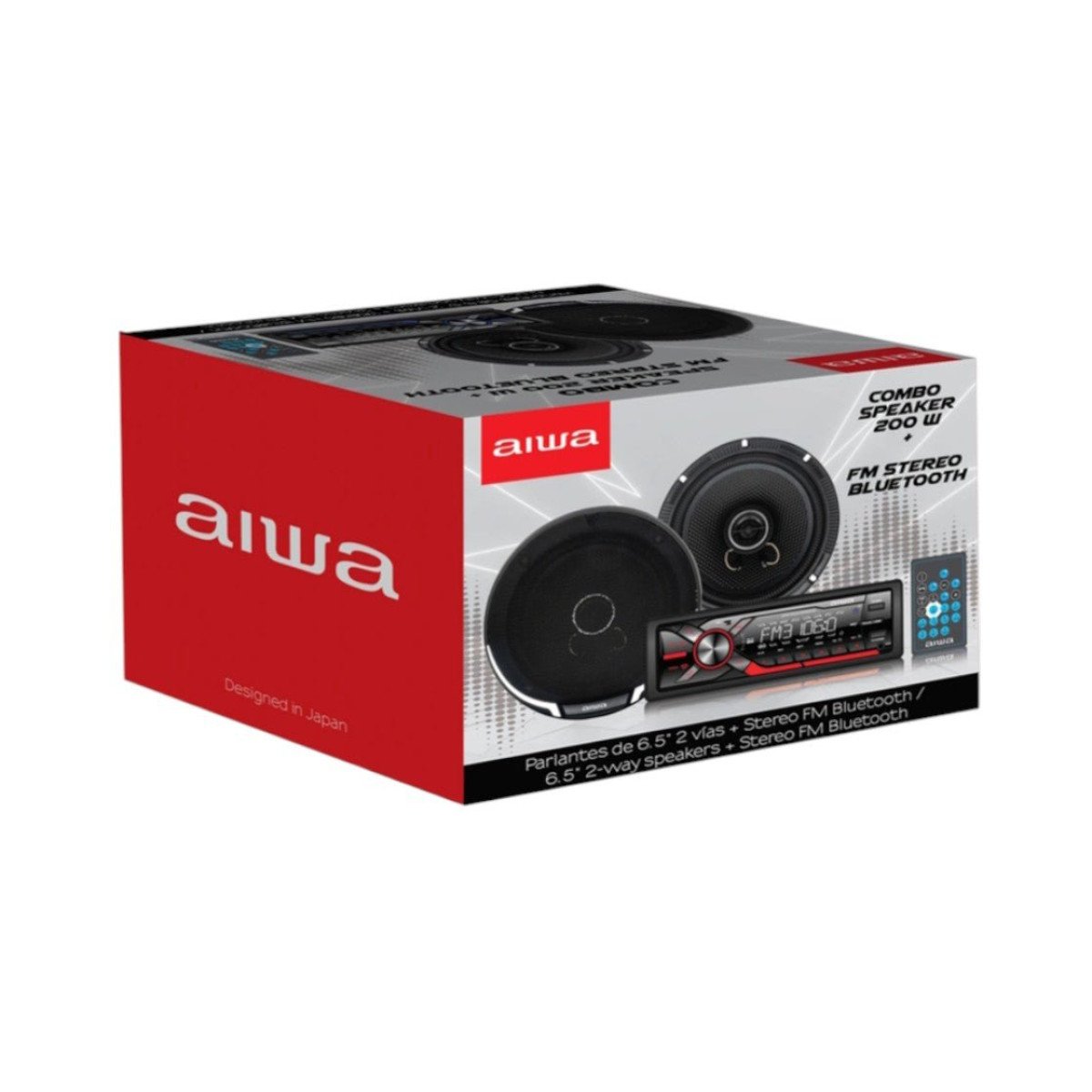 AIWA REPRODUCTOR DE AUTO COMBO 2 SPEAKER 6.5" AWC2016BT AIWA REPRODUCTOR DE AUTO COMBO 2 SPEAKER 6.5" AWC2016BT