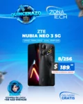 [QUINCENAZO] ZTE NUBIA NEO 3 5G 8GB/256GB