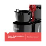 BLACK+DECKER CAFETERA 12 TZA CM0916B
