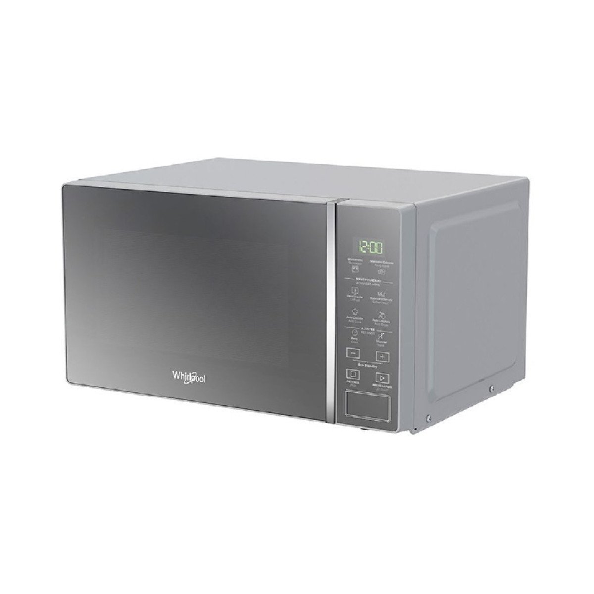 WHIRLPOOL MICROONDAS ESPEJO 20LT WM1807D WHIRLPOOL MICROONDAS ESPEJO 20LT WM1807D