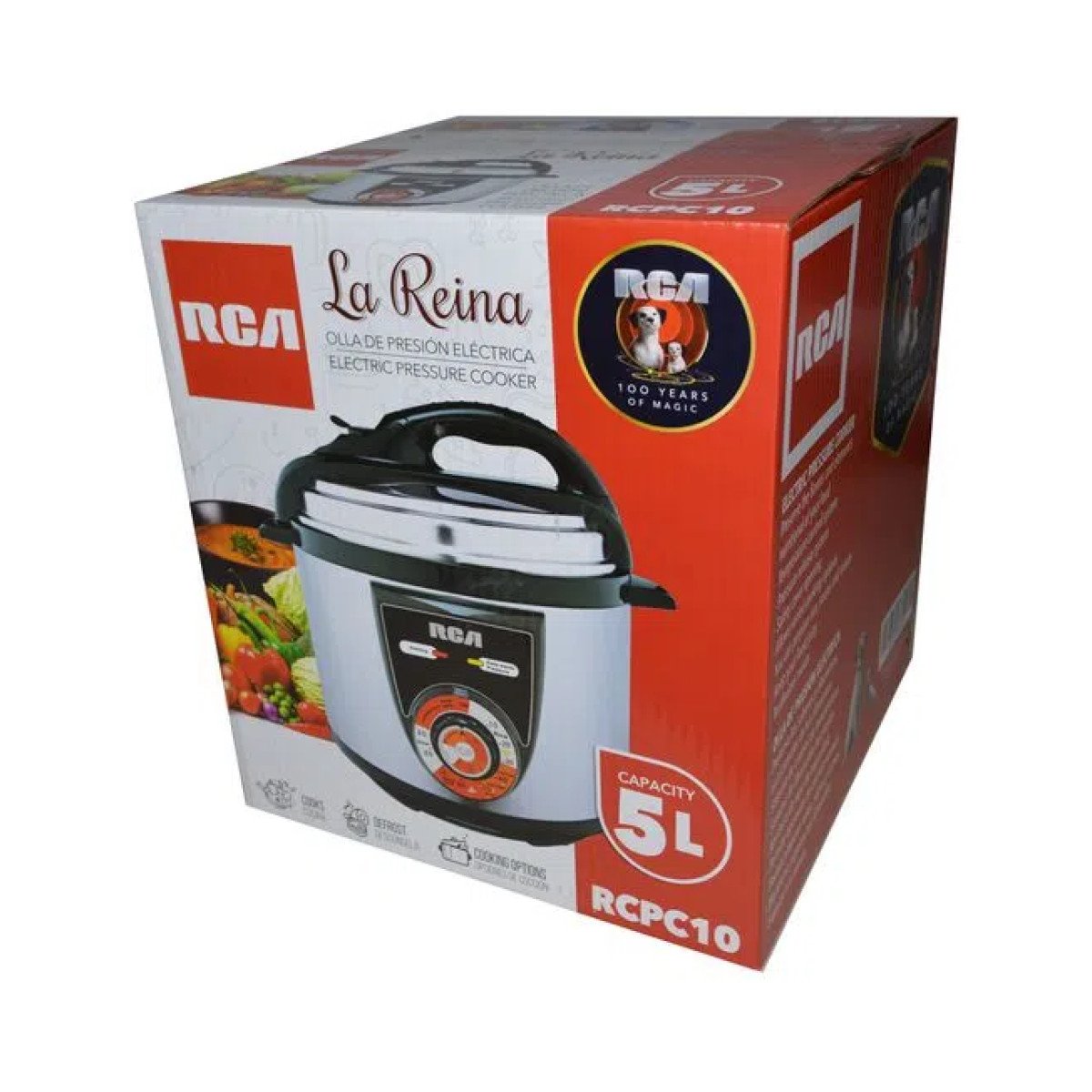 RCA OLLA DE PRSION ELECTRICA REINA 5LT RCPC10 RCA OLLA DE PRSION ELECTRICA REINA 5LT RCPC10