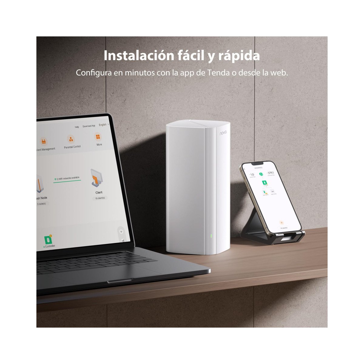 TENDA MESH 3 PACK WIFI 6 AX3000 EX12 TENDA MESH 3 PACK WIFI 6 AX3000 EX12