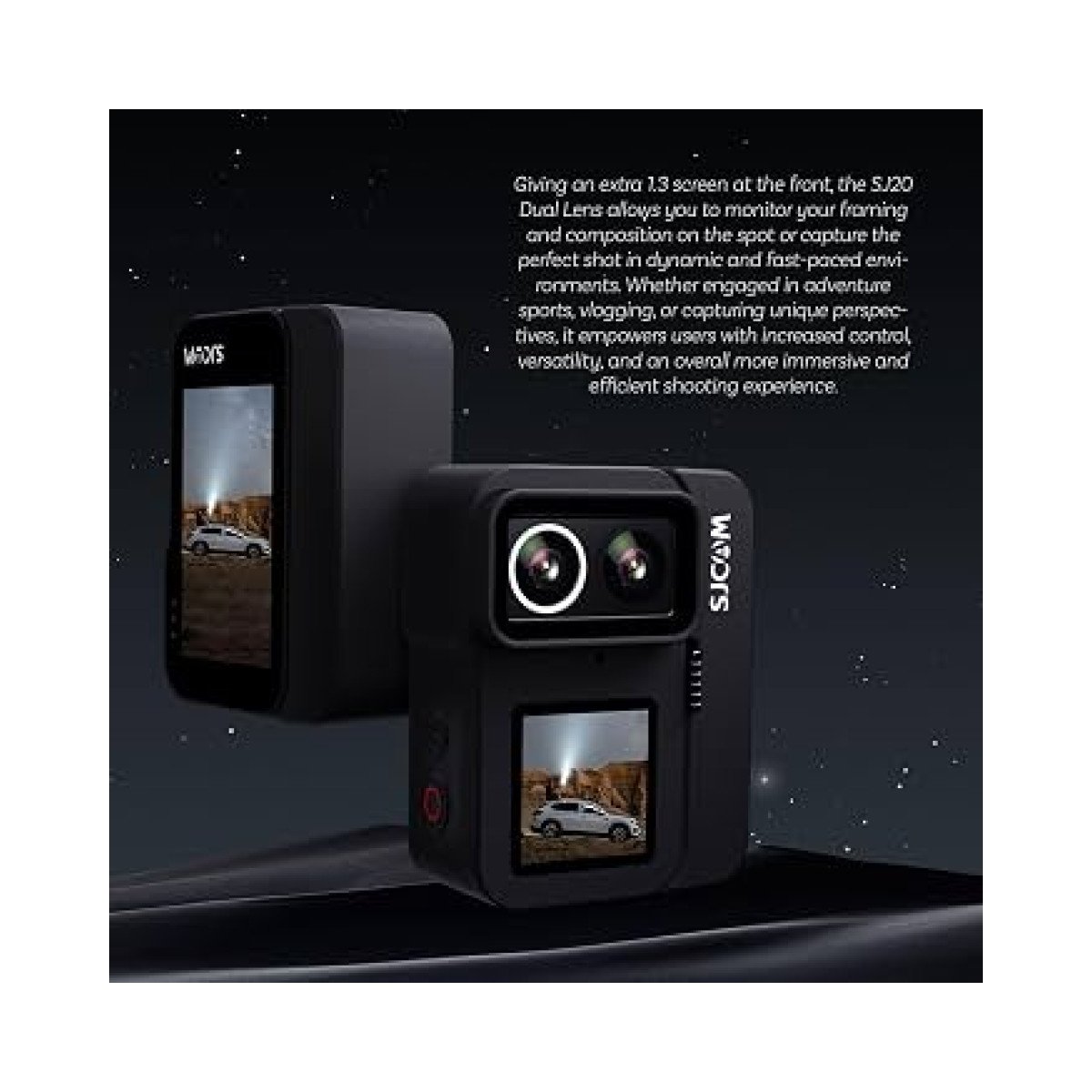 SJ CAM CAMARA DE ACCION 4K DUAL LENS SJ20 CHARGING COMBO SJ CAM CAMARA DE ACCION 4K DUAL LENS SJ20 CHARGING COMBO