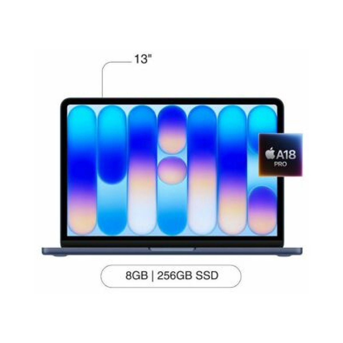 APPLE MACBOOK NEO A18 PRO 8GB/256GB 13-INCH BLUE MHFF4CI/A APPLE MACBOOK NEO A18 PRO 8GB/256GB 13-INCH BLUE MHFF4CI/A