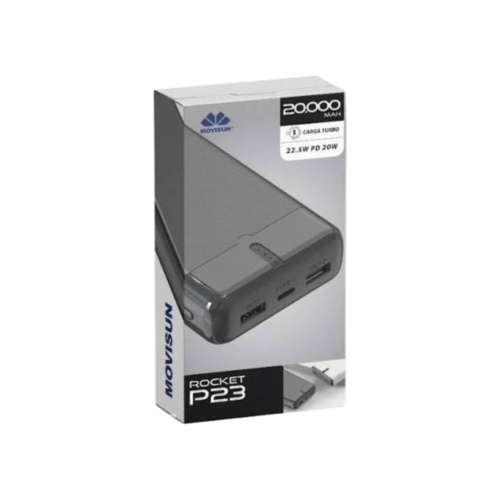 MOVISUN POWER BANK 20.000MAH 22,5W + PD20W ROCKETP23