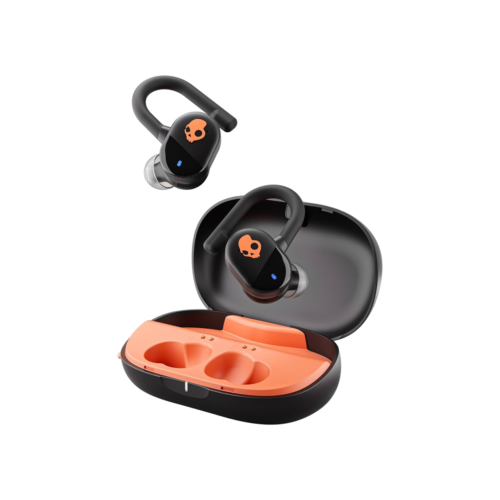 SKULLCANDY PUSH PLAY ACTIVE TRUE WIRELESS BLACK ORANGE S2PPW-S749
