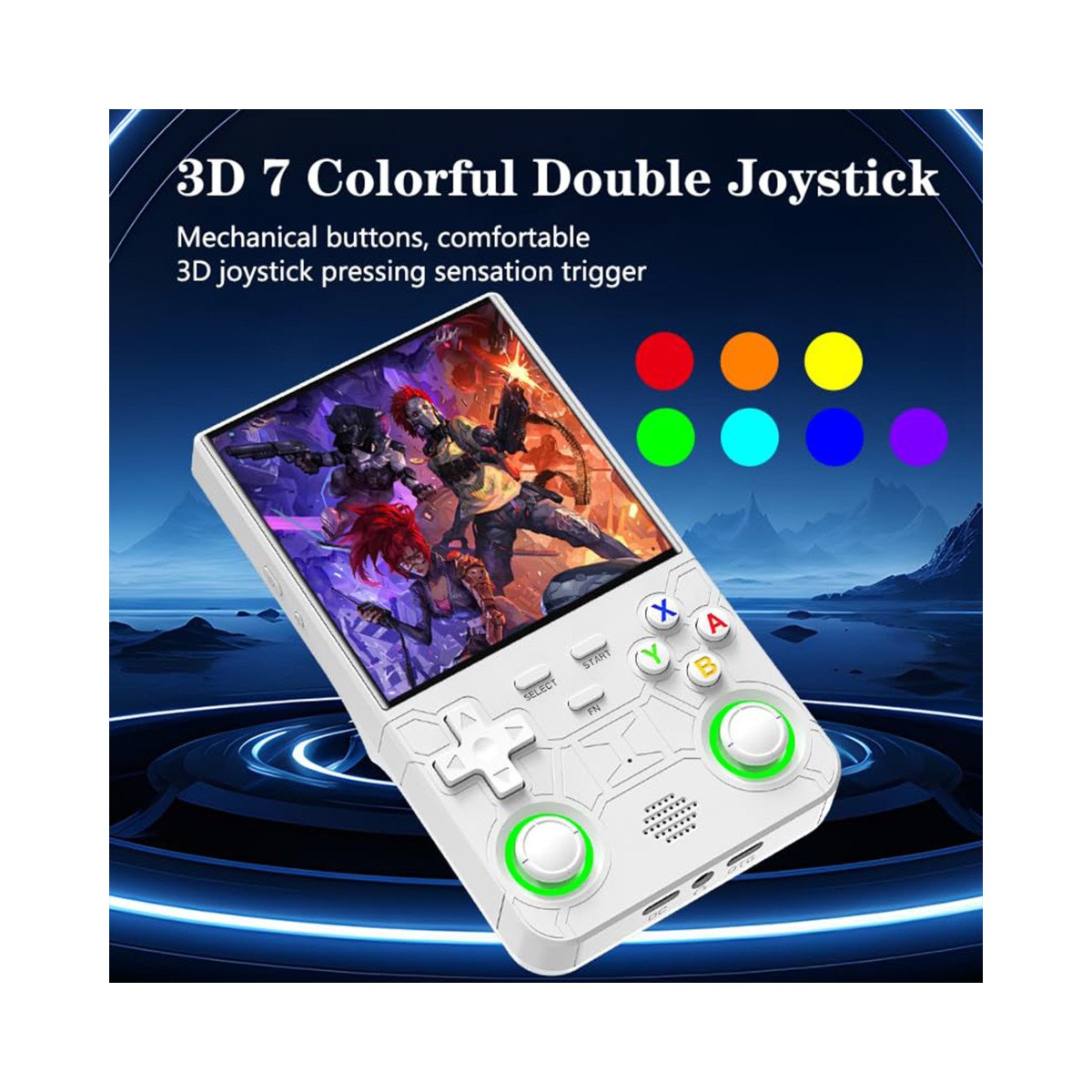 R36 ULTRA VIDEO GAME WIFI 3D 4" WHITE R36 ULTRA VIDEO GAME WIFI 3D 4" WHITE