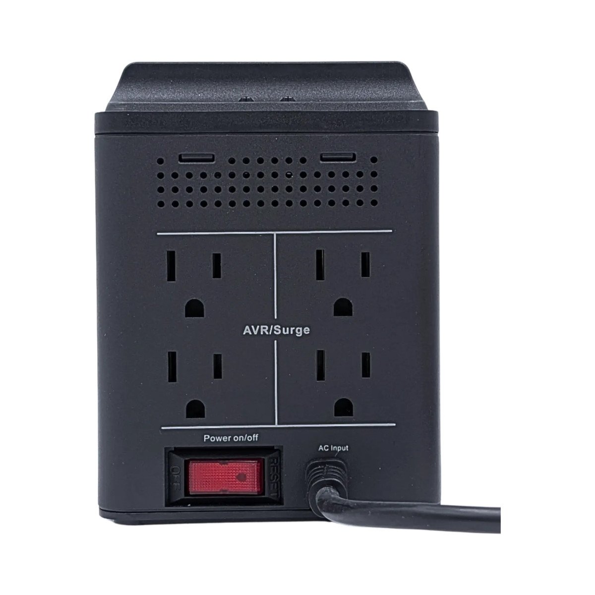 JEMIP REGULADOR DE VOLTAJE 4 TOMAS SMART POWER PRO 600VA/300W JEMIP REGULADOR DE VOLTAJE 4 TOMAS SMART POWER PRO 600VA/300W