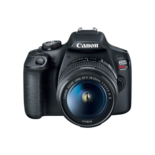 CANON CAMARA PROFESIONAL EOS REBEL T17 + CAMERA BAG + MICRO SD 64GB