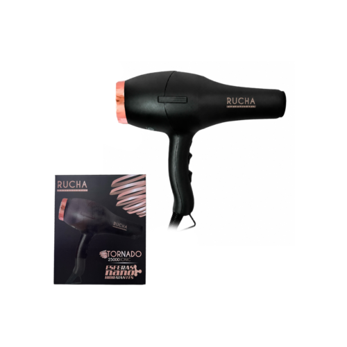 RUCHA SECADOR DE CABELLO TORNADO 25000 NEGRO