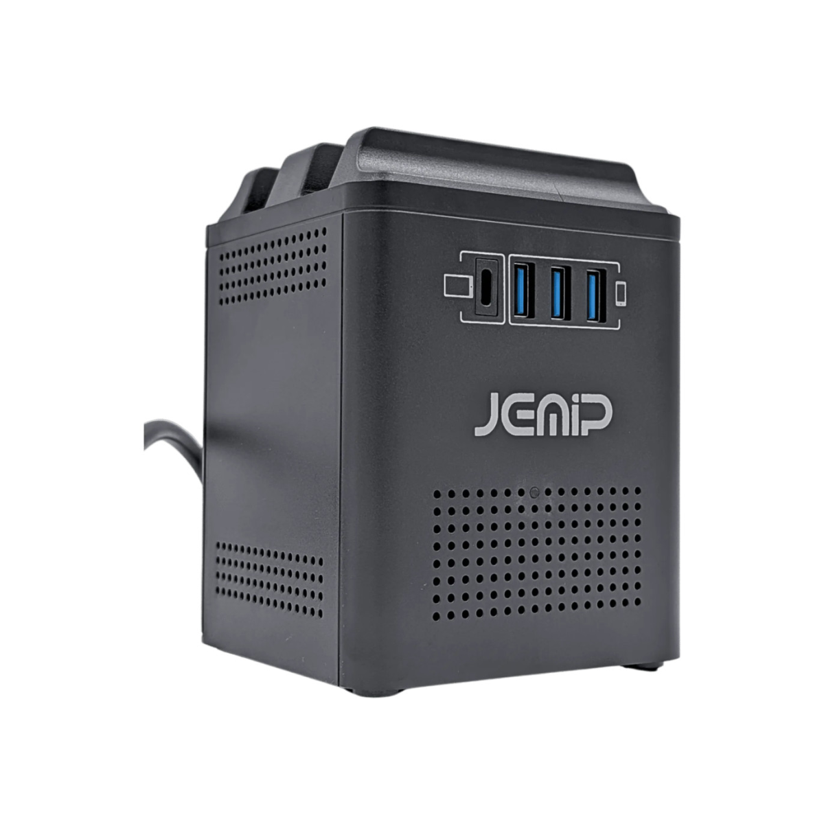 Imagen normalizada · JEMIP REGULADOR DE VOLTAJE 4 TOMAS SMART POWER PRO 600VA/300W JEMIP REGULADOR DE VOLTAJE 4 TOMAS SMART POWER PRO 600VA/300W