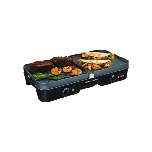 HAMILTON BEACH PLANCHA PARRILLERA 3 EN 1 HB-38546