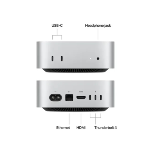 APPLE MAC MINI M4 10C CPU 16GB/256GB SILVER MU9E3LL/A