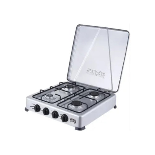 MYSTIC COCINA DE MESA A GAS DE 4 HORNILLAS MY-SM4000-SS